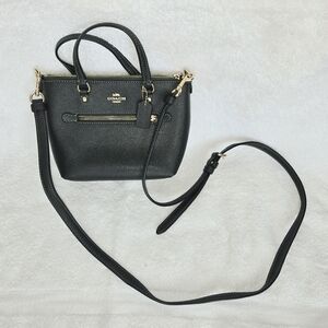 Coach Dark Green Leather Women's Bag